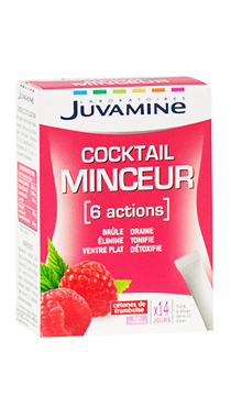 Juvamine Cocktail Minceur 6 Actions 14 sticks